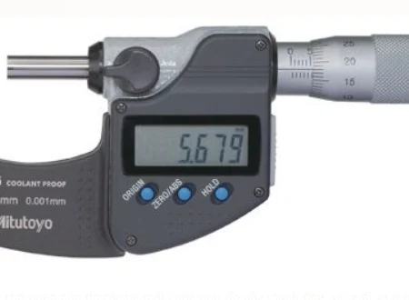 Panme đo bánh răng Series 369 – Loại trục đo không xoay